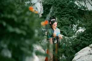 YiTuYu Art Language Vol.4828 Bai Xue Portrait Photography Gallery - image 8