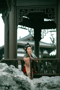 YiTuYu Art Language Vol.4828 Bai Xue Portrait Photography Gallery - image 12