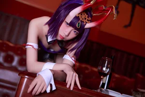 G44 Won't Get Hurt: The Captivating Shuten-douji Bunny Girl Cosplay - image 9
