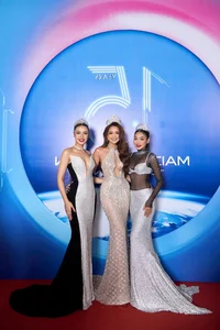Thao Nhi Le Sparks Controversy with Bold Lingerie Red Carpet Look - image 0