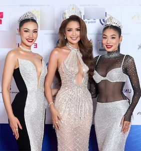 Thao Nhi Le Sparks Controversy with Bold Lingerie Red Carpet Look - image 9
