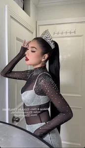 Thao Nhi Le Sparks Controversy with Bold Lingerie Red Carpet Look - image 4