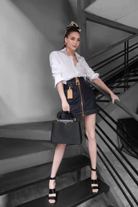 Ho Ngoc Ha Redefines Quiet Luxury with Elegant Style Evolution - image 4