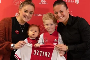 Dutch Football Star Celebrates Family Life with Two Beautiful Children - image 4