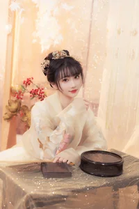 YiTuYu Art Language Vol.6129 featuring Qi Luo Sheng De Xiao Su Su - Artistic Portrait Gallery - image 0