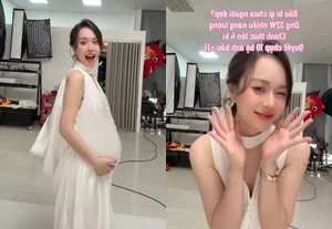 VTV MC's Stunning Maternity Journey: Health Secrets and 10 Photoshoots - image 7