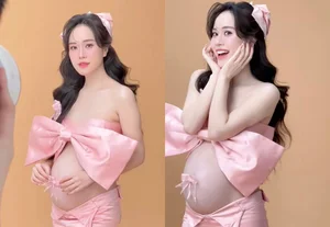 VTV MC's Stunning Maternity Journey: Health Secrets and 10 Photoshoots - image 3