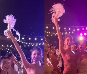 Supermodel Minh Tu Sparking Wedding Rumors with Longtime German Boyfriend - image 5