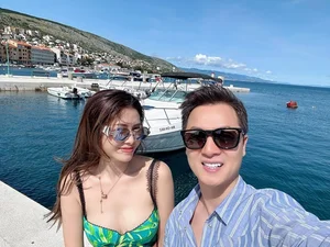 Đăng Khôi's Wife Mesmerizes Fans in Stunning 10th Wedding Anniversary Photos - image 3
