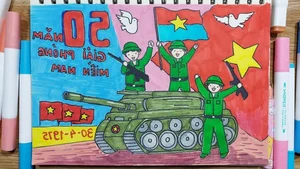 Top 50+ Historical Tank Drawings Commemorating Independence Palace - image 17