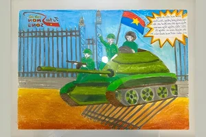 Top 50+ Historical Tank Drawings Commemorating Independence Palace - image 13