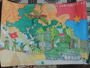 Top 50+ Historical Tank Drawings Commemorating Independence Palace - image 24