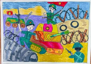 Top 50+ Historical Tank Drawings Commemorating Independence Palace - image 2