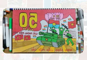 Top 50+ Historical Tank Drawings Commemorating Independence Palace - image 9