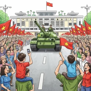 Top 50+ Historical Tank Drawings Commemorating Independence Palace - image 16