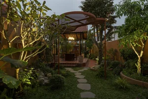 Innovative Three-Bay House Design for Narrow Urban Lots in HCMC - image 0