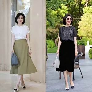 Elegant Fashion Guide: Why Knee-Length Skirts Are the Perfect Choice for Women Over 40 - image 2