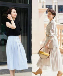 Elegant Fashion Guide: Why Knee-Length Skirts Are the Perfect Choice for Women Over 40 - image 1