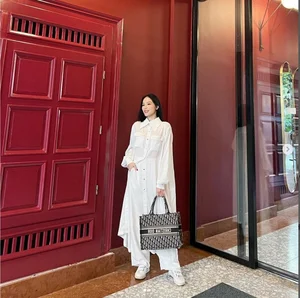 How Linh Rin Cleverly Styles Her Chic Maternity Outfits - image 4