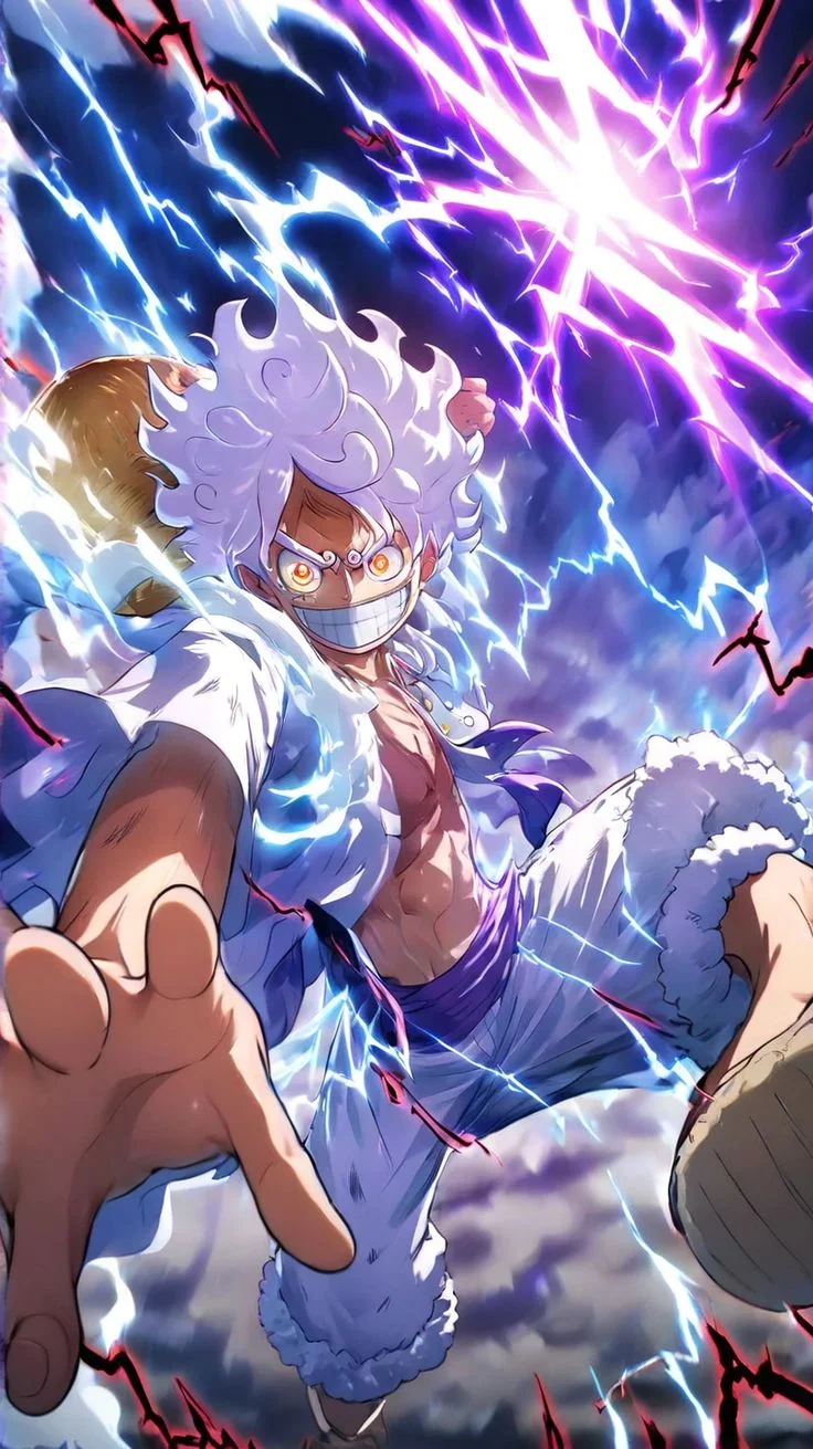 221+ Luffy Gear 5 Wallpapers: Epic Sun God Nika Art