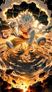 221+ Luffy Gear 5 Wallpapers: Epic Sun God Nika Art - image 2