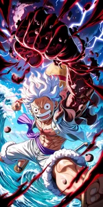 221+ Luffy Gear 5 Wallpapers: Epic Sun God Nika Art - image 5