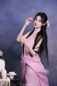Captivating Elegance: Young Woman Prepares Ancient Herbs with Mortar and Pestle. - image 8