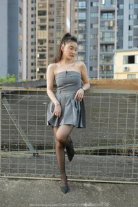 IESS Qiu Qiu Elegant Gray Cocktail Dress Fashion Gallery - image 29