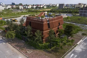 Stunning Termite Mound-Inspired House Built with 22,000 Clay Roof Tiles - image 2