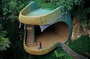 Inside the World's Most Unique Snake-Shaped Architectural Marvel - image 0