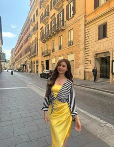 Quyen Linh's Daughter Stuns in Rome with Elegant Fashion Style - image 6
