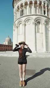Quyen Linh's Daughter Stuns in Rome with Elegant Fashion Style - image 0