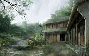 Capturing the Melancholic Beauty of Rain in Stunning Visual Art - image 9