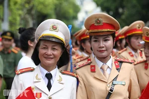 Spectacular Martial Arts and Parade by Hanoi Police Force - image 13