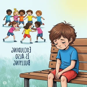 89+ Simple and Meaningful School Bullying Drawings on A3 and A4 - image 25