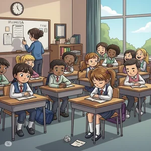89+ Simple and Meaningful School Bullying Drawings on A3 and A4 - image 12