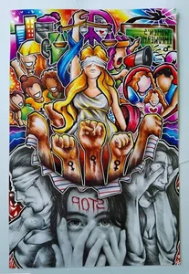 89+ Simple and Meaningful School Bullying Drawings on A3 and A4 - image 28