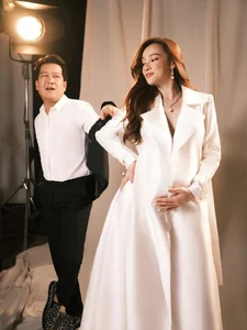 Nhã Phương Radiates Elegance and Charm in Her Final Month of Pregnancy - image 0