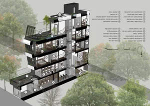 Modern 5-Story Narrow Townhouse Filled with Natural Light - image 3