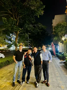 Manh Truong Celebrates Son Birthday and Hong Diem Debuts Youthful Bangs - image 45
