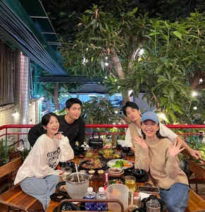 Manh Truong Celebrates Son Birthday and Hong Diem Debuts Youthful Bangs - image 3