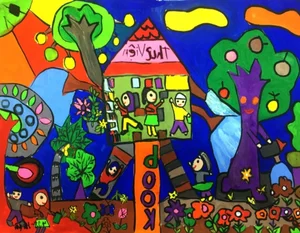 75+ Simple and Beautiful School Library Drawing Ideas - image 16