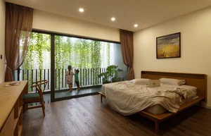 Dang House: Innovative 100m² Modern Townhouse with Natural Light Design - image 26