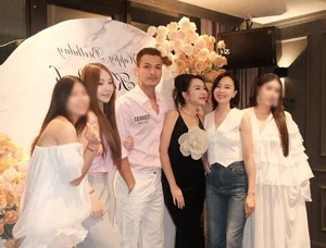 Celebrity Family Joy: Mai Thu Huyen's 'Son' Celebrates Wife's Birthday in Style - image 6