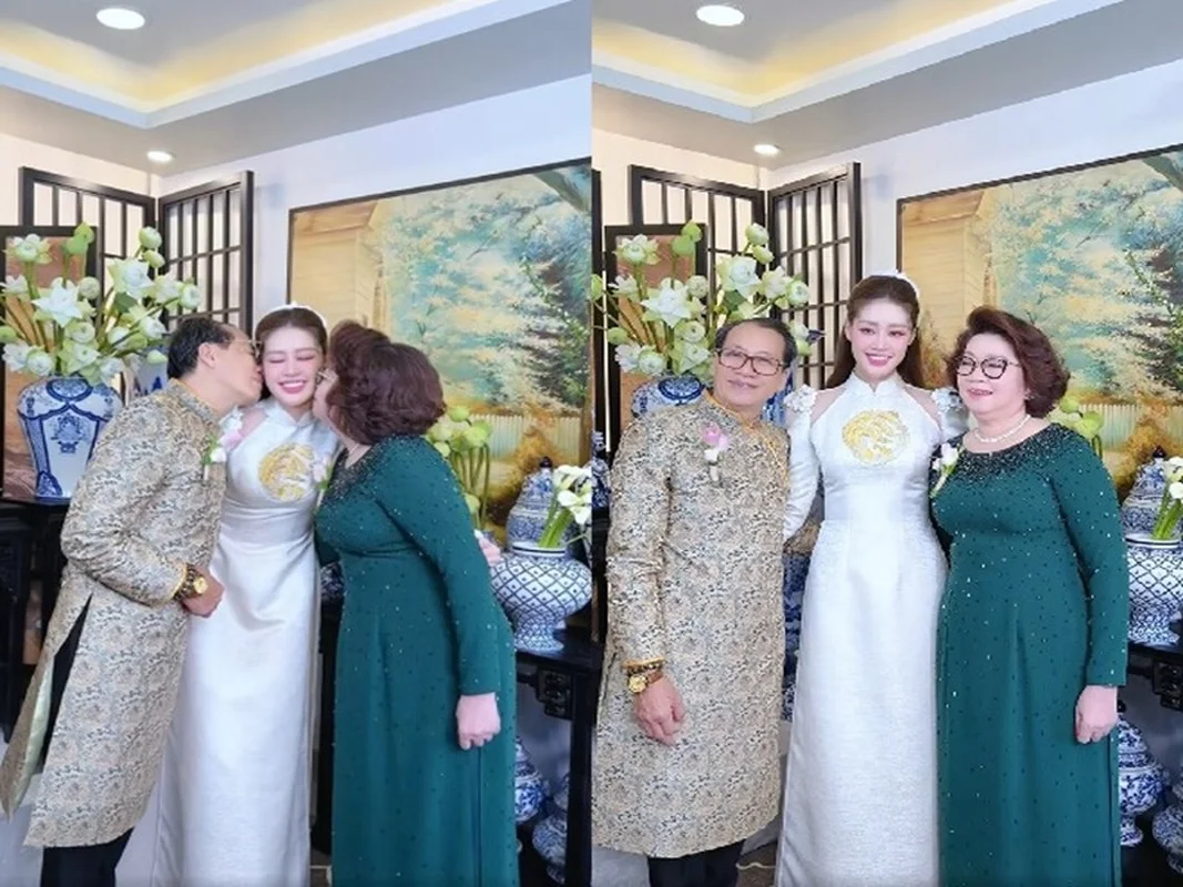 Miss Khanh Van's Radiant Beauty in Traditional Vu Quy Wedding Ceremony