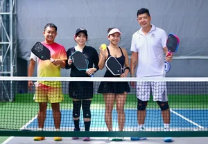 Vietnamese Celebrities Shine at the Nguoi Lao Dong Newspaper Pickleball Tournament - image 1