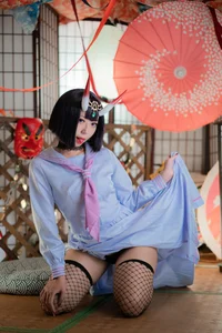 Money Leng Leng Captivates Fans with Shuten Douji Cosplay Collection - image 23