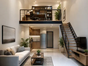 35+ Simple Loft Design Ideas to Make Your Small Home Feel Spacious - image 21