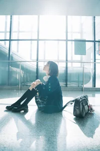 Urban Subway Portrait Photography: YiTuYu Art Language Vol.9127 Featuring Qi Qi in a Cinematic Metro Setting - image 5