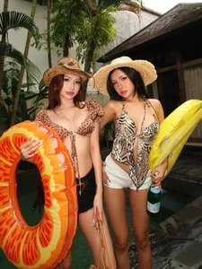 Xuan Ca and Quynh Nhu Showcase Stunning 'Wild' Summer Fashion Trends - image 5